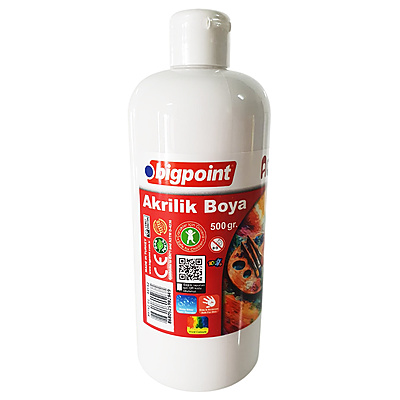 Akrilik Boya 500 gram Beyaz