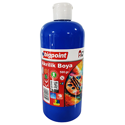 Akrilik Boya 500 gram Mavi