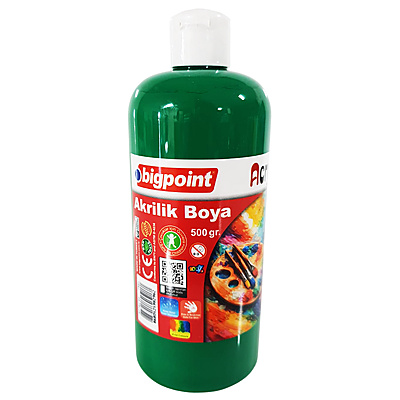 Akrilik Boya 500 gram Yeşil