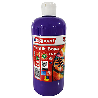 Akrilik Boya 500 gram Mor