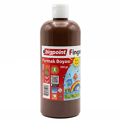 Parmak Boyası 500 gram Kahverengi