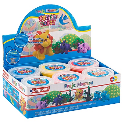 Proje Hamuru 40 Gram Karışık Renk