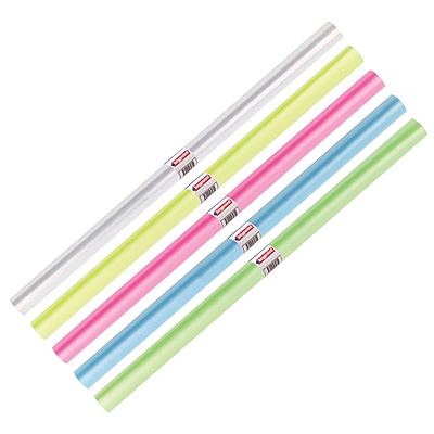 Şeffaf Renkli Rulo Kap 40 cm x 2 metre 150'li Stand