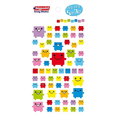 Sticker Robot Smile