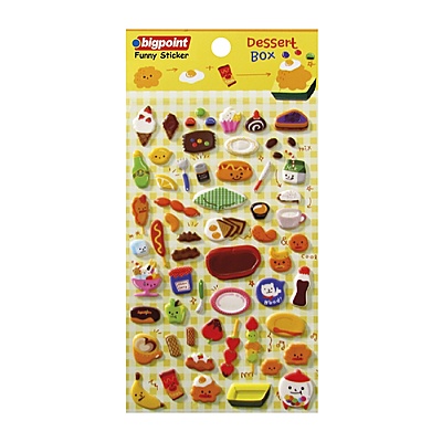 Sticker Karışık Yiyecekler