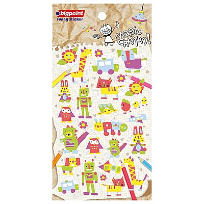 Sticker Magic Crayon
