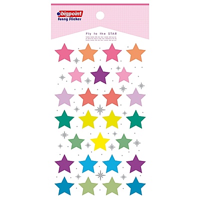 Sticker Uçan Yıldızlar