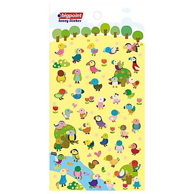 Sticker Papağanlar