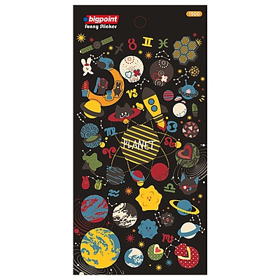 Sticker Gezegenler
