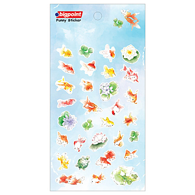 Sticker Akvaryum Balıkları