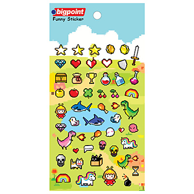 Sticker Piksel Macera