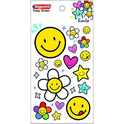 Sticker Gülen Yüzler