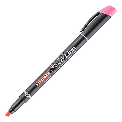 Fosforlu Kalem Cep Tipi Pembe