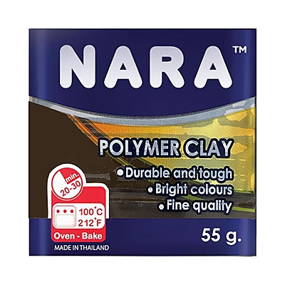Nara Polimer Kil 55 Gram PM23 Soot Brown
