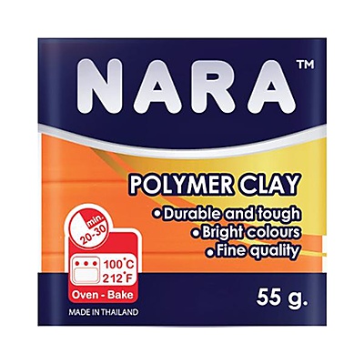Nara Polimer Kil 55 Gram PM51 Neon Orange