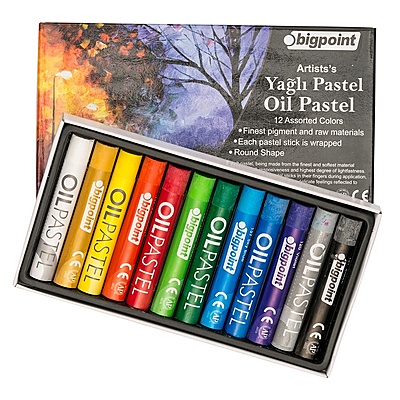 Artists's Yağlı(Oil) Pastel Boya 12 Renk