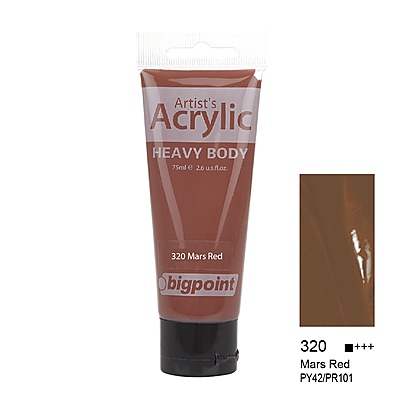 Akrilik Boya 75 ml Mars Red 320