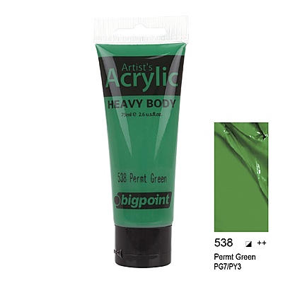 Akrilik Boya 75 ml Permt Green 538