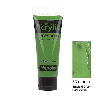 Akrilik Boya 75 ml Emerald Green 559