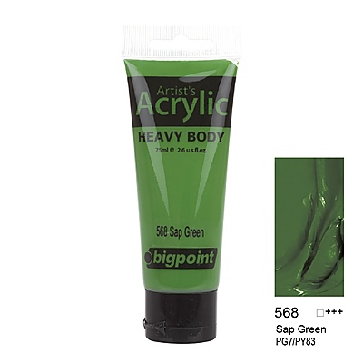 Akrilik Boya 75 ml Sap Green 568