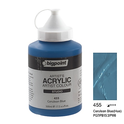 Akrilik Boya 500 ml Crulean Blue 455