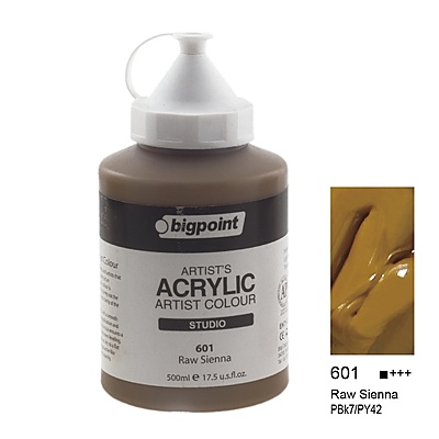 Akrilik Boya 500 ml Raw Sienna 601