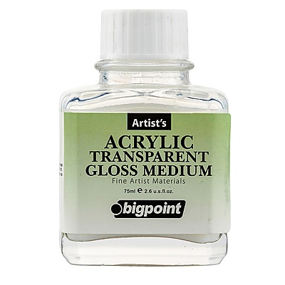 Şeffaf Parlak Medyum 75 ml (Akrilik Boya)