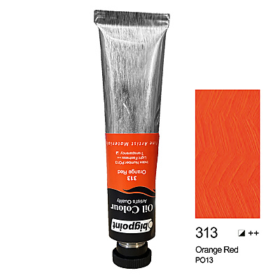 Yağlı Boya 45 ml Orange Red 313