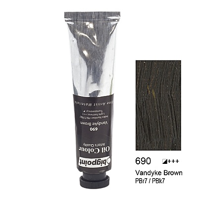 Yağlı Boya 200 ml Vandyke Brown 690