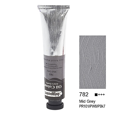 Yağlı Boya 200 ml Middle Grey 782